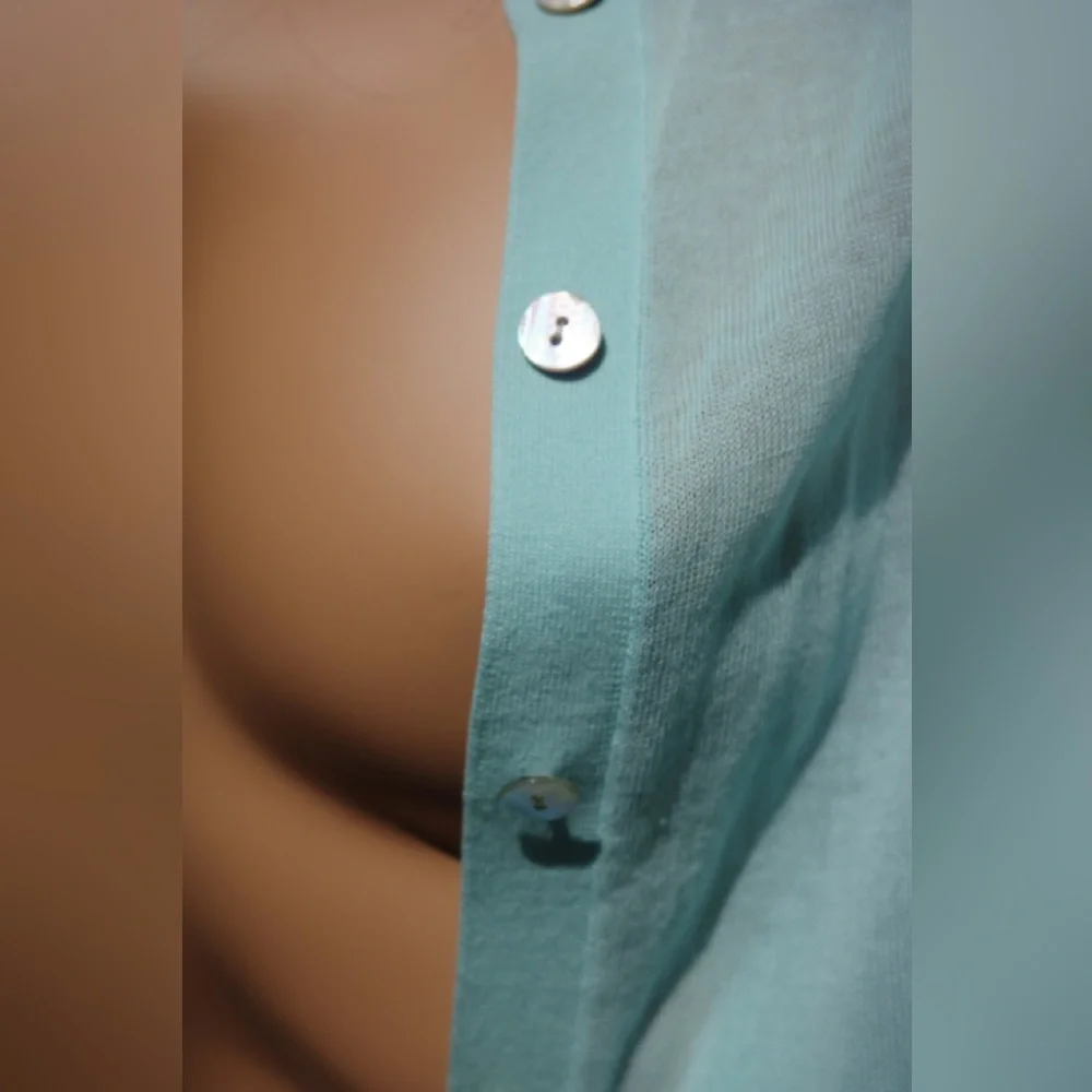 VINCE   100% cotton summer blouse Xs/Tp - Picture 3 of 7